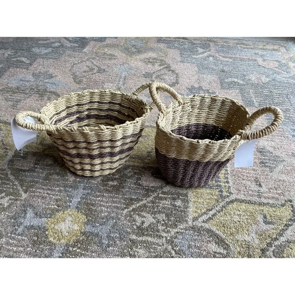 2 Strechy Baskets Stripe Designed